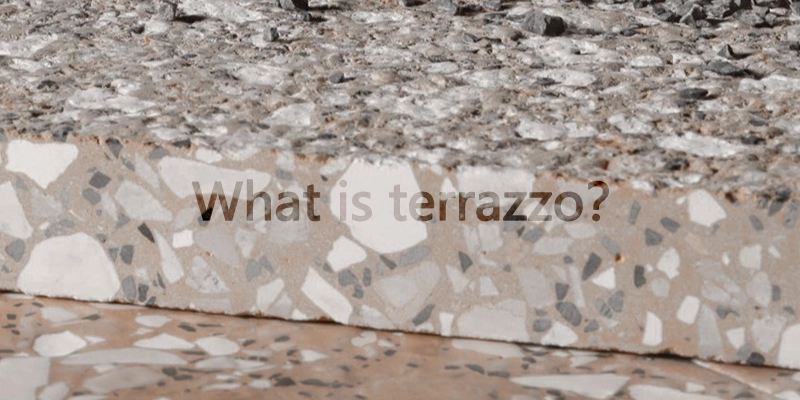 what is terrazzo made of