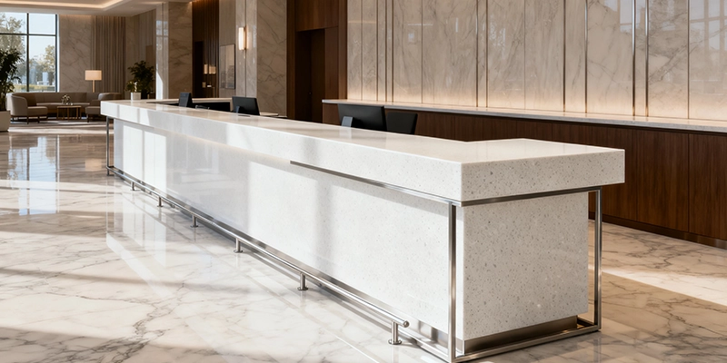 quartz countertop slab