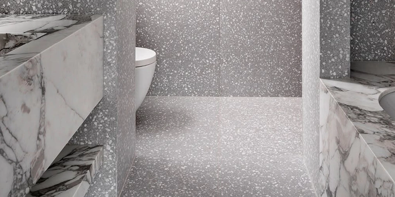 Terrazzo floor Installation