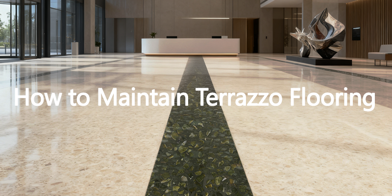 terrazzo floor polishing