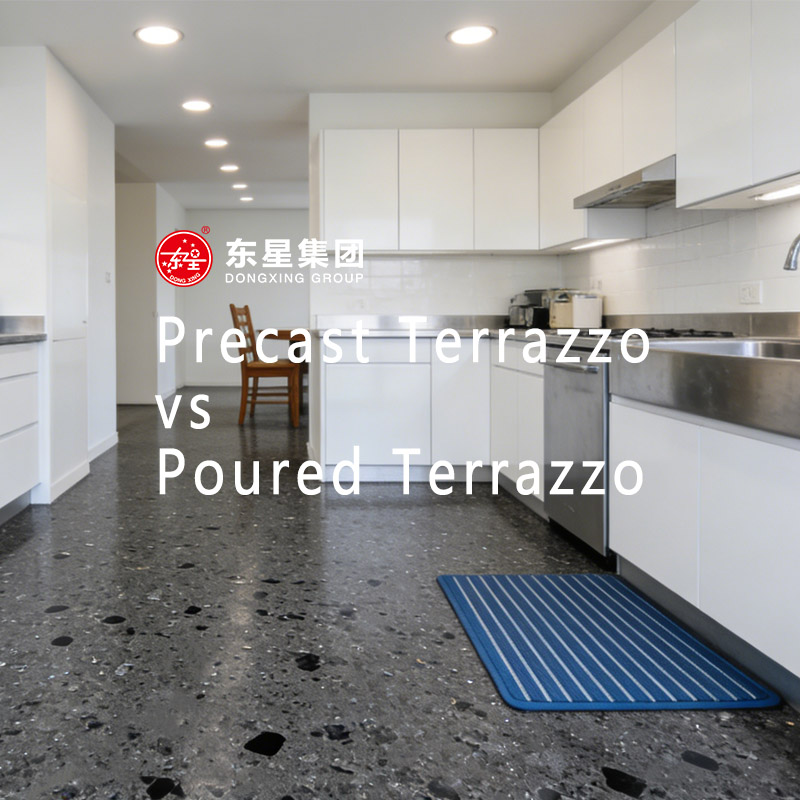 Precast Terrazzo vs Poured Terrazzo