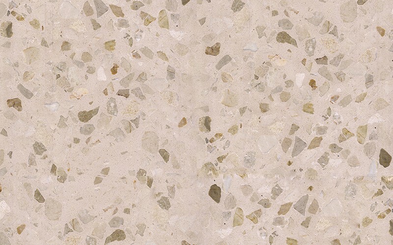 yellow terrazzo