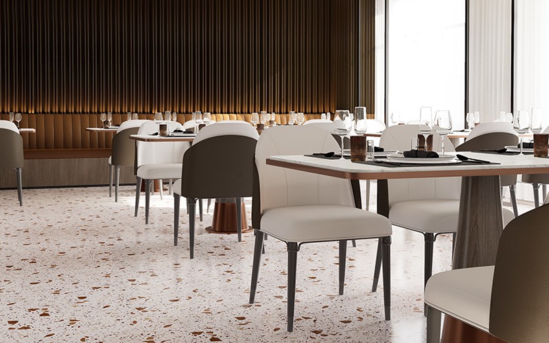 red terrazzo red terrazzo