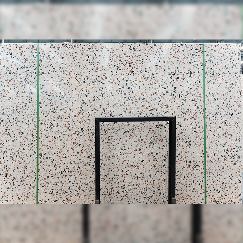 Spring Harvest Terrazzo Slab for Terrazzo Flooring Design
