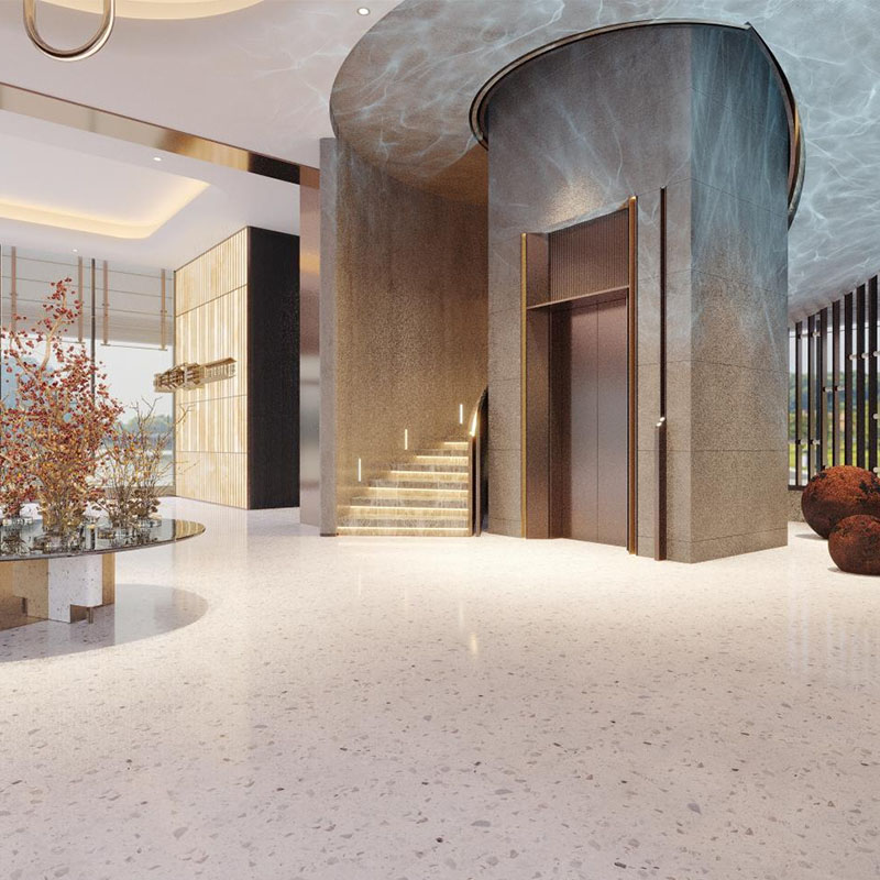 Colorful Stone Terrazzo Slab for Flooring and Tile Design