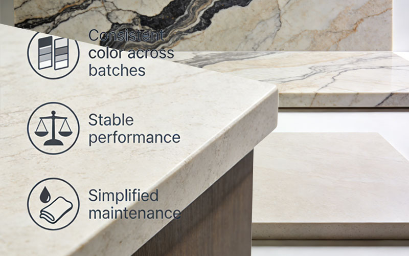 what is quartz made of