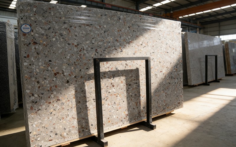 what is terrazzo flooring