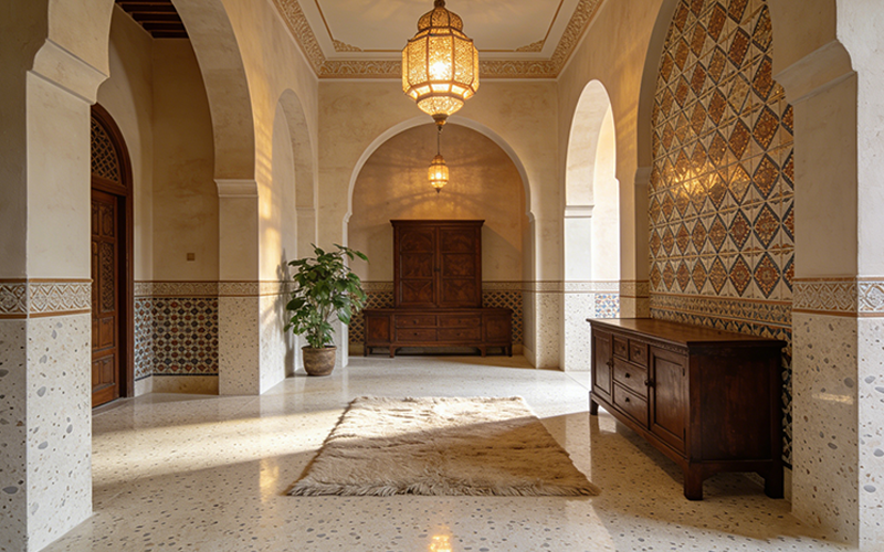 what is terrazzo flooring