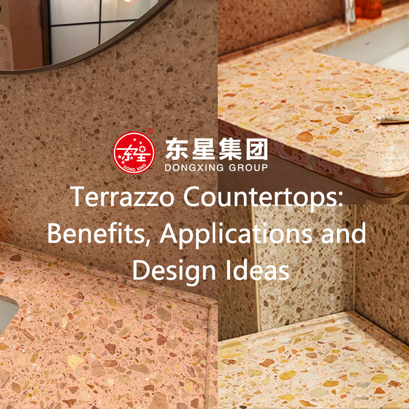 Terrazzo Countertops: Benefits, Applications and Design Ideas