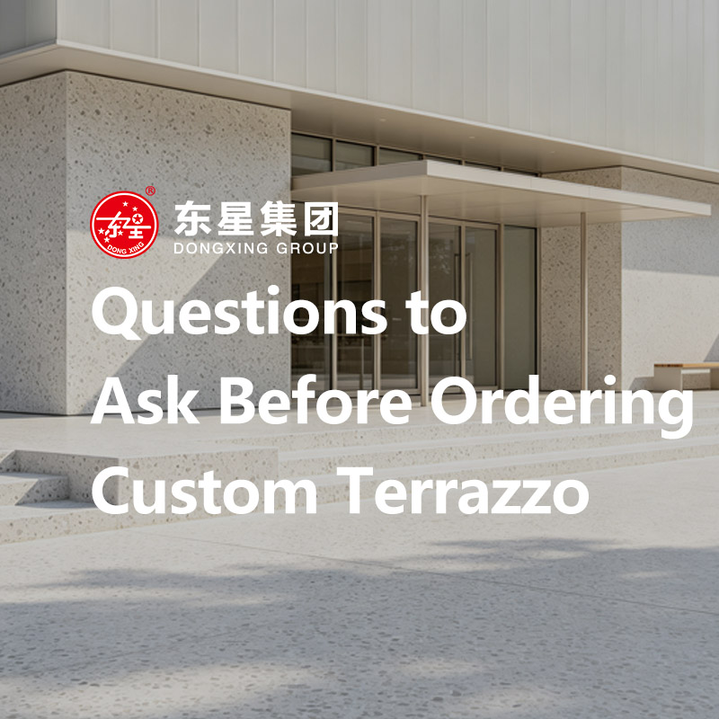 Questions to Ask Before Ordering Custom Terrazzo