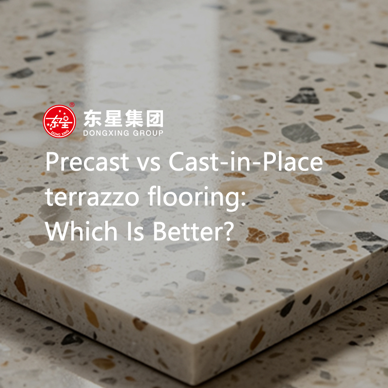 Precast vs Cast-in-Place terrazzo flooring: Which Is Better?