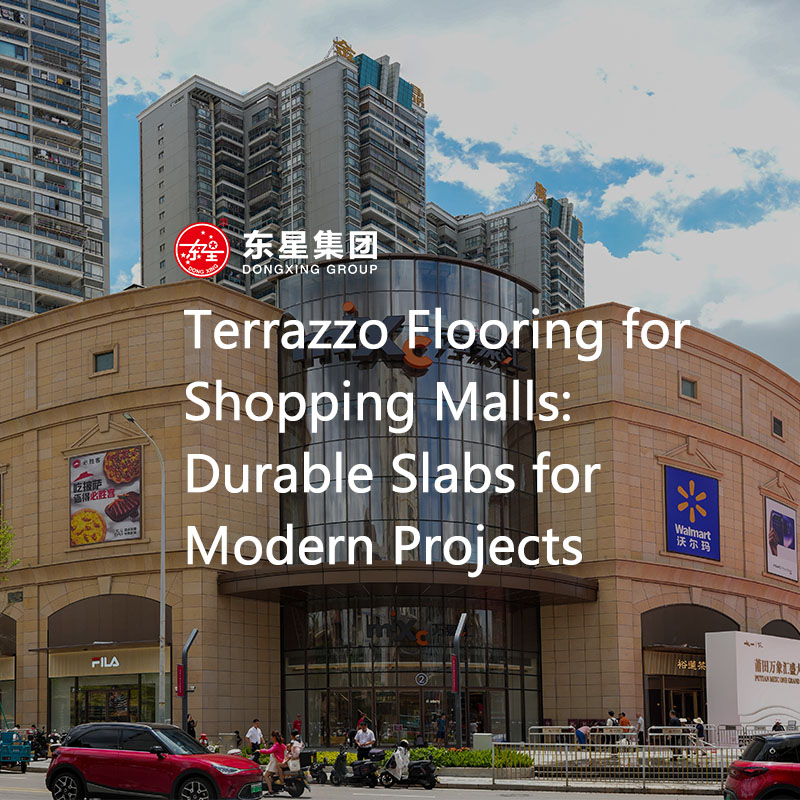 Terrazzo Flooring for Shopping Malls: Durable Slabs for Modern Projects
