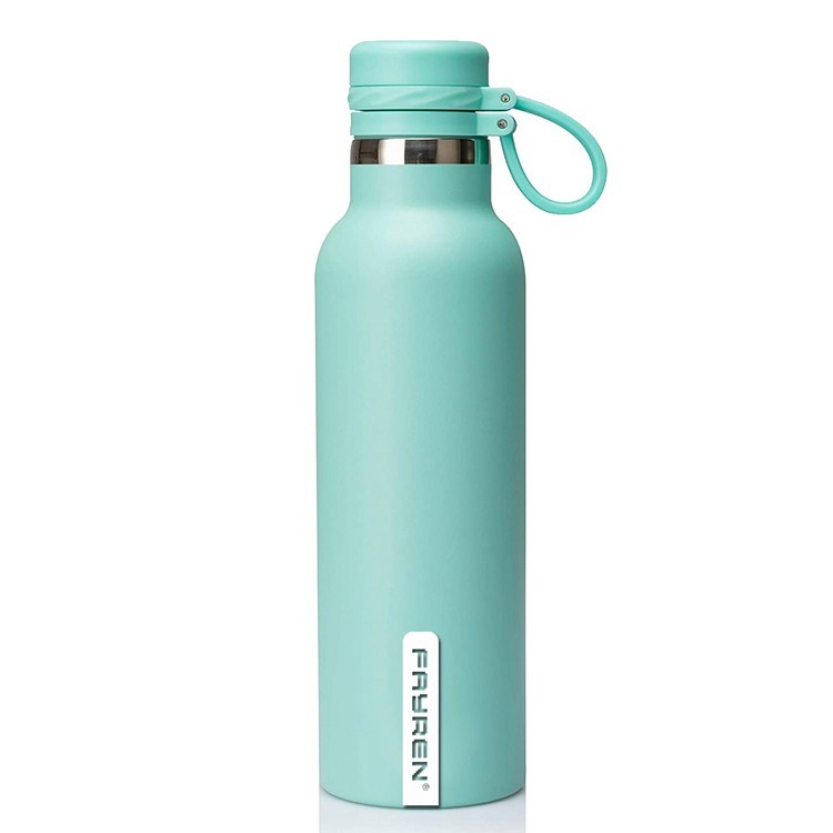 Borraccia sportiva in acciaio inossidabile con isolamento sottovuoto