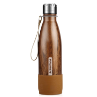 Piccole bottiglie d'acqua riutilizzabili a prova di perdite da 24 ore con corda