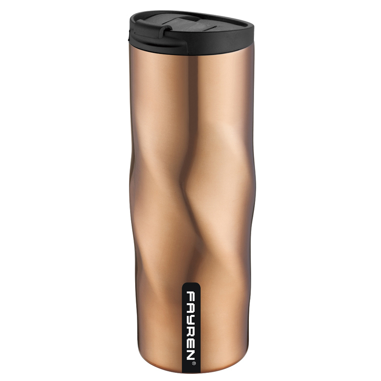 Black Coffee Cup Mug Stainless Steel