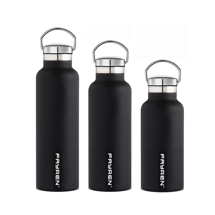 stainless steel sport water bottle