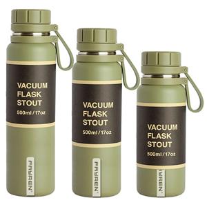 Eco Water Bottle Hot With Handle
