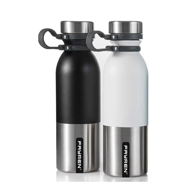 Borraccia portatile in acciaio inossidabile a doppia parete