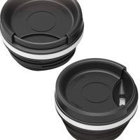 Tazze da viaggio Bicchieri da caffè in acciaio inossidabile con coperchio
