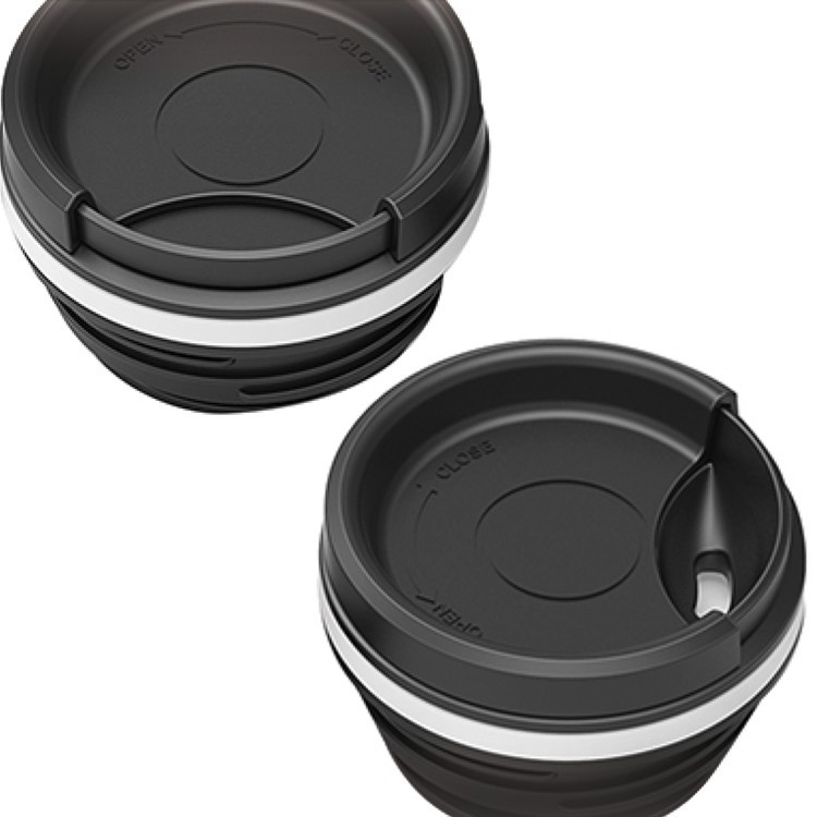 Tazze da viaggio Bicchieri da caffè in acciaio inossidabile con coperchio