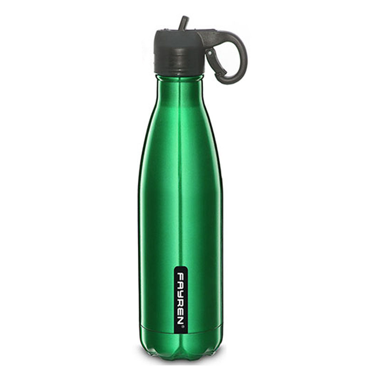 Supply EcoFriendly Double Wall Drinking Water Bottle With Straw Wholesale Factory FAYREN INTL