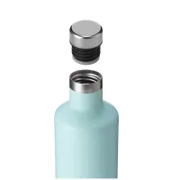 Botella de agua de calidad alimentaria con logotipo personalizado con asa