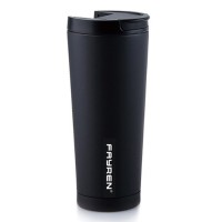 Taza de café y té de viaje al vacío de acero inoxidable de doble pared