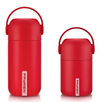 Custom Wide Mouth Stainless Steel Soup Pot With Spoon