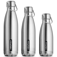 Double Walled Stainless Steel Vacuum Travel Bottle