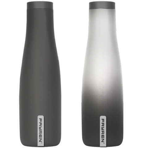 Botella portátil para deportes acuáticos de acero inoxidable de doble pared