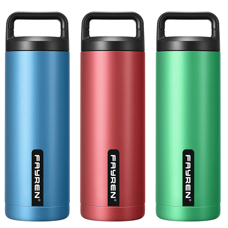 Portable Stainless Flask Water Bottle With Handle