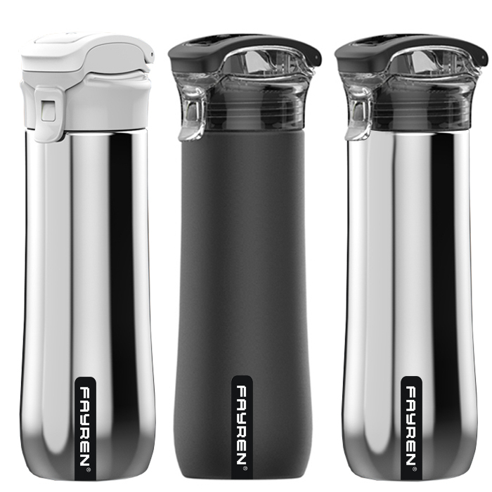 Double Wall Water Bottle Stainless Steel Flask Vacuum