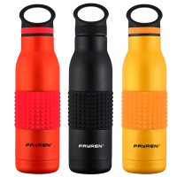 Flacons de bouteille d'eau en métal