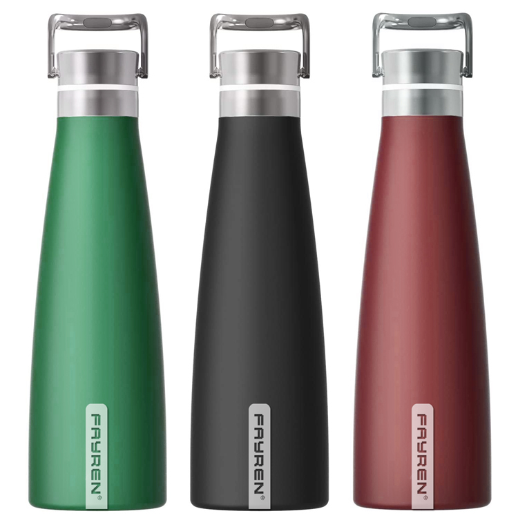 Thermos per boccette sottovuoto in acciaio inossidabile con manico