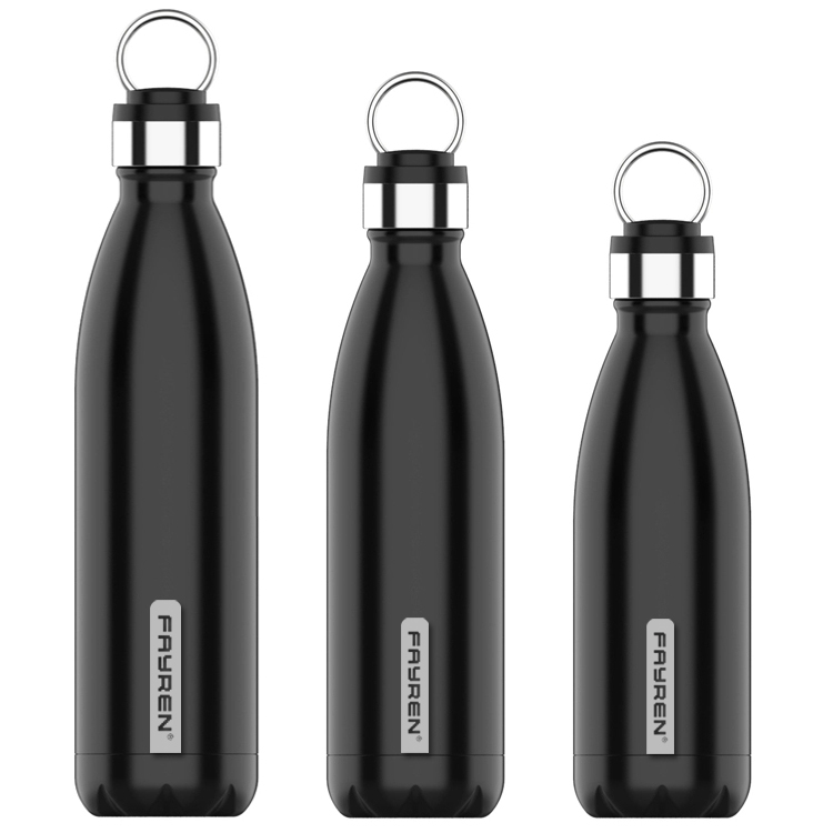 Reusable Insulated Thermos Sports Drink Bottle With Handle