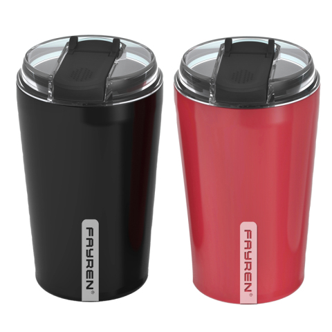 Bicchiere da caffè isolato in acciaio inossidabile da viaggio