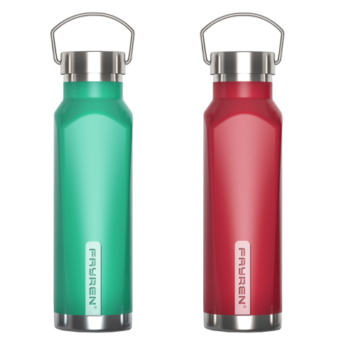 500 ml/750 ml Edelstahl-Wasserflasche, doppelwandig