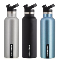 Thermos Vacuum Stainless Steel Water Bottle With Straw