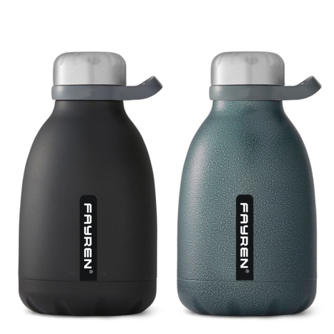 Botella de agua de viaje termo de gran capacidad para deportes
