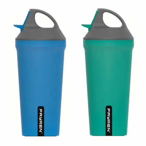 Tazas de acero inoxidable al vacío aisladas personalizadas con tapa