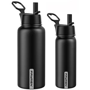 Wide Mouth Stainless Steel Drink Bottles