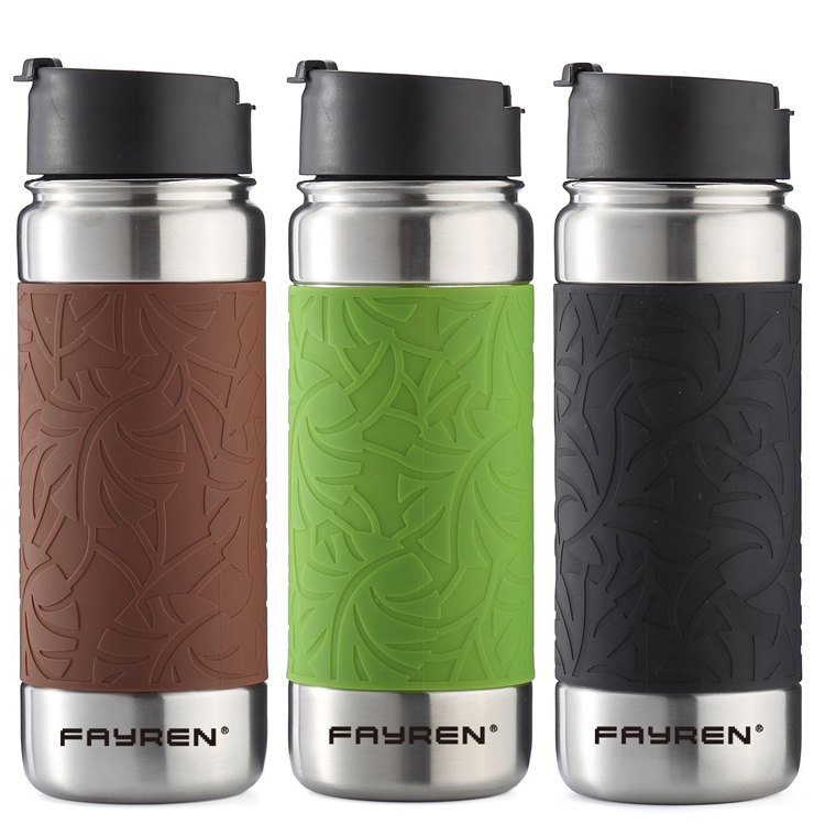 Stainless Steel Vacuum Insulated Water Bottle With Lid