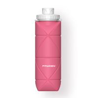 Faltbare Silikon-Wasserflasche für Reisen, Fitnessstudio, Camping, Wandern, für Reisen, Fitnessstudio, Camping, Wandern