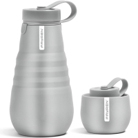 Bouteille pliable réutilisable