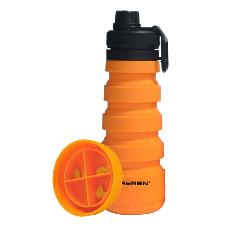 Silicone Collapsible Water Bottle