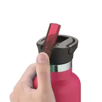 Bouteille de boisson isolée sous vide à double paroi étanche adaptée aux sports