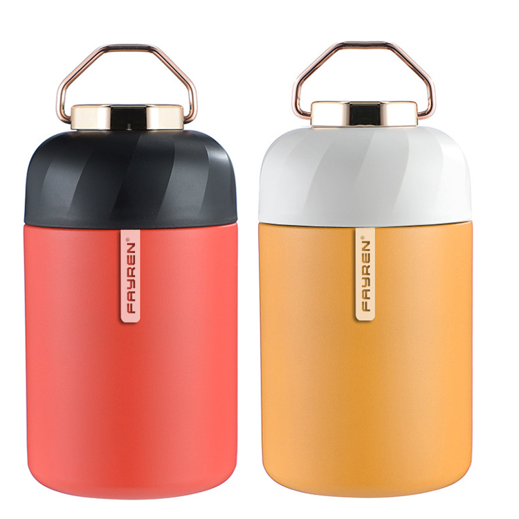 Stainless Steel Reusable Food Jar Insulated Lunch Box