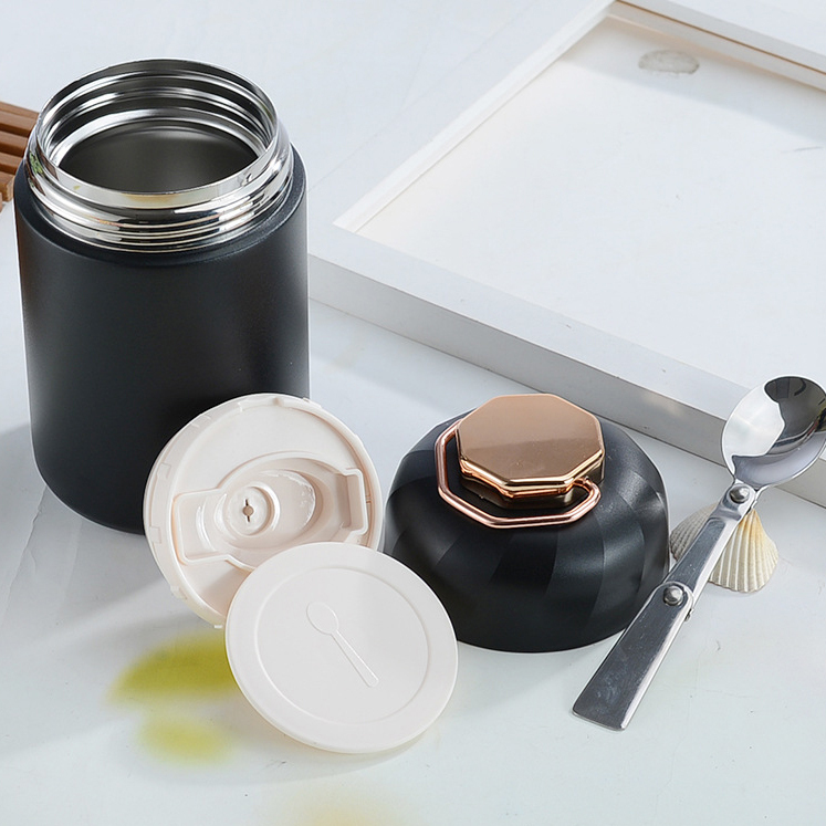 Stainless Steel Reusable Food Jar Insulated Lunch Box