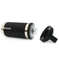 Bocca larga sottovuoto a doppia parete con 3 coperchi Borraccia sportiva per mantenere i liquidi caldi o freddi