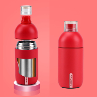 280ML stainless steel Cute leakproof thermos bottle